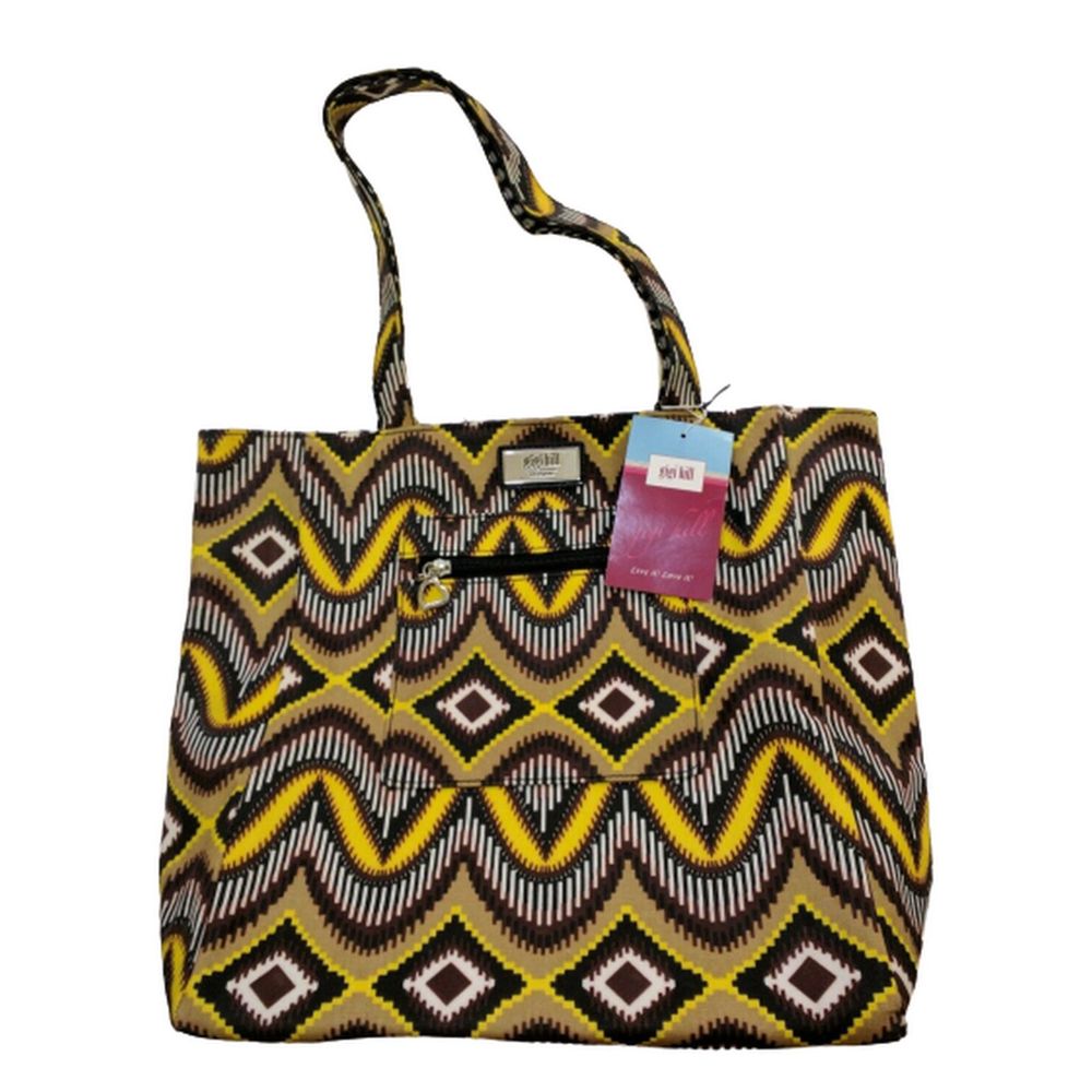 GIGI HILL Rita Sundust Yellow TOTE BAG PURSE